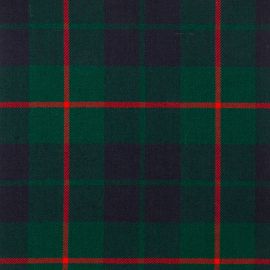 Barclay Hunting Modern Heavy Weight Tartan Fabric-Front