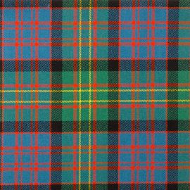 Bowie Ancient Heavy Weight Tartan Fabric-Front