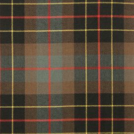 Brodie Hunting Weathered Heavy Weight Tartan Fabric-Front
