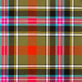 Bruce of Kinnaird Ancient Heavy Weight Tartan Fabric-Front