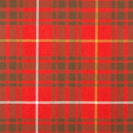 Bruce Weathered Heavy Weight Tartan Fabric-Front