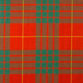 Cameron Clan Ancient Heavy Weight Tartan Fabric-Front