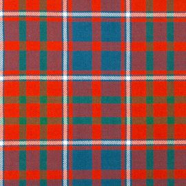 Cameron of Lochiel Ancient Heavy Weight Tartan Fabric-Front