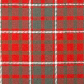 Cameron of Lochiel Weathered Heavy Weight Tartan Fabric-Front