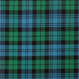 Campbell Old Ancient Heavy Weight Tartan Fabric-Front