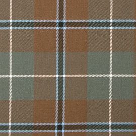 Douglas Weathered Heavy Weight Tartan Fabric-Front