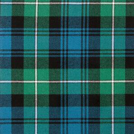Forbes Ancient Heavy Weight Tartan Fabric-Front