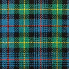 Farquharson Ancient Heavy Weight Tartan Fabric-Front
