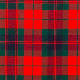 Fraser Clan Modern Heavy Weight Tartan Fabric-Front