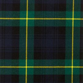 Gordon Clan Modern Heavy Weight Tartan Fabric-Front