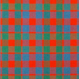 Gow Ancient Heavy Weight Tartan Fabric-Front