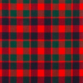 Gow Modern Heavy Weight Tartan Fabric-Front