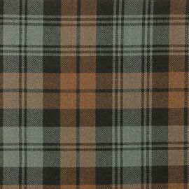 Grant Hunting Weathered Heavy Weight Tartan Fabric-Front