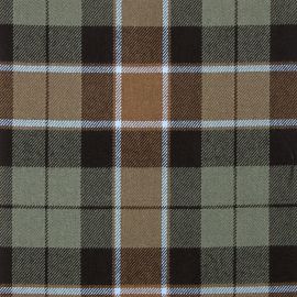 Graham Menteith Weathered Heavy Weight Tartan Fabric-Front