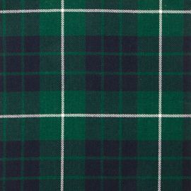 Hamilton Green Modern Heavy Weight Tartan Fabric-Front