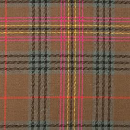Kennedy Weathered Heavy Weight Tartan Fabric-Front
