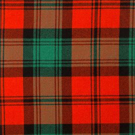 Kerr Ancient Heavy Weight Tartan Fabric-Front
