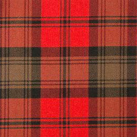 Kerr Weathered Heavy Weight Tartan Fabric-Front