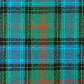 Lochcarron Hunting Ancient Heavy Weight Tartan Fabric-Front