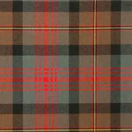 Logan Weathered Heavy Weight Tartan Fabric-Front