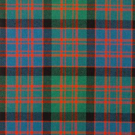 MacDonald Clan Ancient Heavy Weight Tartan Fabric-Front