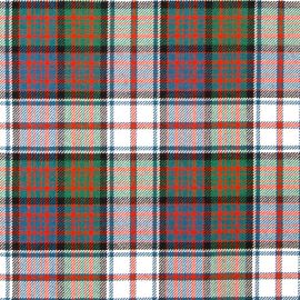 MacDonald Dress Ancient Heavyweight Tartan Fabric - Single Width