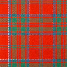 MacDonald (or MacDonnell) of Keppoch Ancient Heavy Weight Tartan Fabric-Front