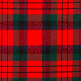MacDuff Modern Heavy Weight Tartan Fabric-Front