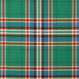 MacFarlane Hunting Ancient Heavy Weight Tartan Fabric-Front