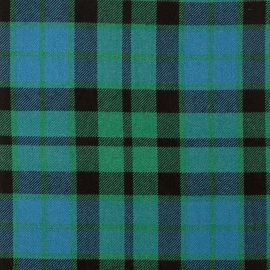 MacKay Ancient Heavy Weight Tartan Fabric-Front