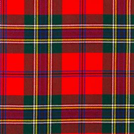 MacLean of Duart Modern Heavy Weight Tartan Fabric-Front