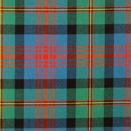MacLennan Ancient Heavy Weight Tartan Fabric-Front