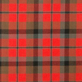 MacNaughton Weathered Heavy Weight Tartan Fabric-Front