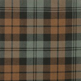 Munro Hunting Weathered Heavy Weight Tartan Fabric-Front