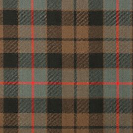 Morrison Green Weathered Heavy Weight Tartan Fabric-Front