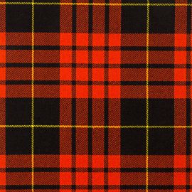 MacQueen Ancient Heavy Weight Tartan Fabric-Front