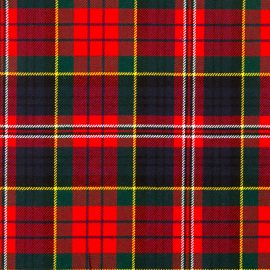 MacPherson Clan Modern Heavy Weight Tartan Fabric-Front