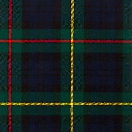 MacEwan Modern Heavy Weight Tartan Fabric-Front