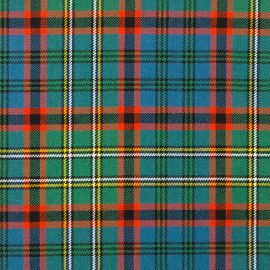 Nicolson Hunting Ancient Heavy Weight Tartan Fabric-Front