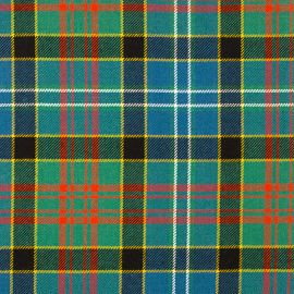 Paisley Ancient Heavy Weight Tartan Fabric-Front