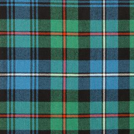 Robertson Hunting Ancient Heavy Weight Tartan Fabric-Front
