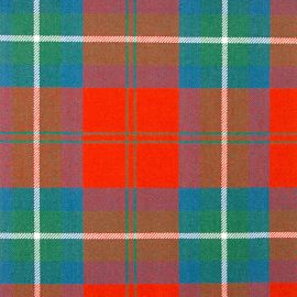 Ruthven Ancient Heavy Weight Tartan Fabric-Front