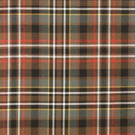 Scott Green Weathered Heavy Weight Tartan Fabric-Front