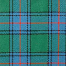 Shaw Green Ancient Heavy Tartan Fabric-Front