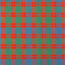 Skene Ancient Heavy Weight Tartan Fabric-Front