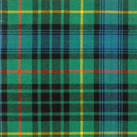 Stewart Hunting Ancient Heavy Weight Tartan Fabric-Front