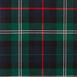 Stevenson Hunting Modern Heavy Weight Tartan Fabric-Front