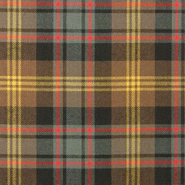 Watson Weathered Heavy Weight Tartan Fabric-Front