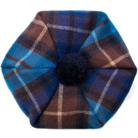 Buchanan Blue Brushed Wool Tam - Above