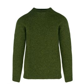 Men's Kyle Scotspine Chunky Knitted Wool Crew Neck Jumper